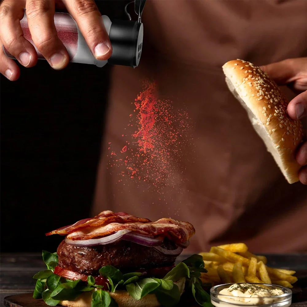 20 Stück Durchsichtige Kunststoff Gewürzflaschen Salz Pfefferstreuer