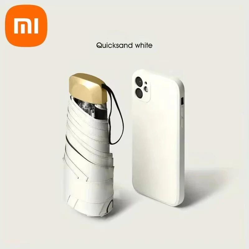 Ultraleichter kleiner Taschen-Regenschirm faltbar mit UV-Schutz