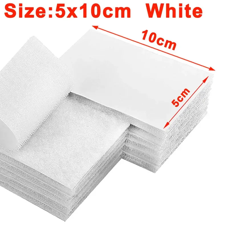 Starke selbstklebende Klettbandstreifen für festen Halt und Ordnung