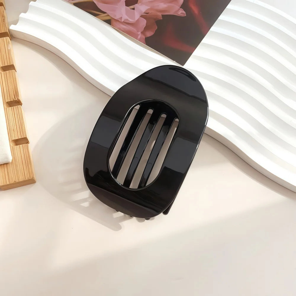 Stylische Haarklammer Leopardenmuster matt für einfachen Halt