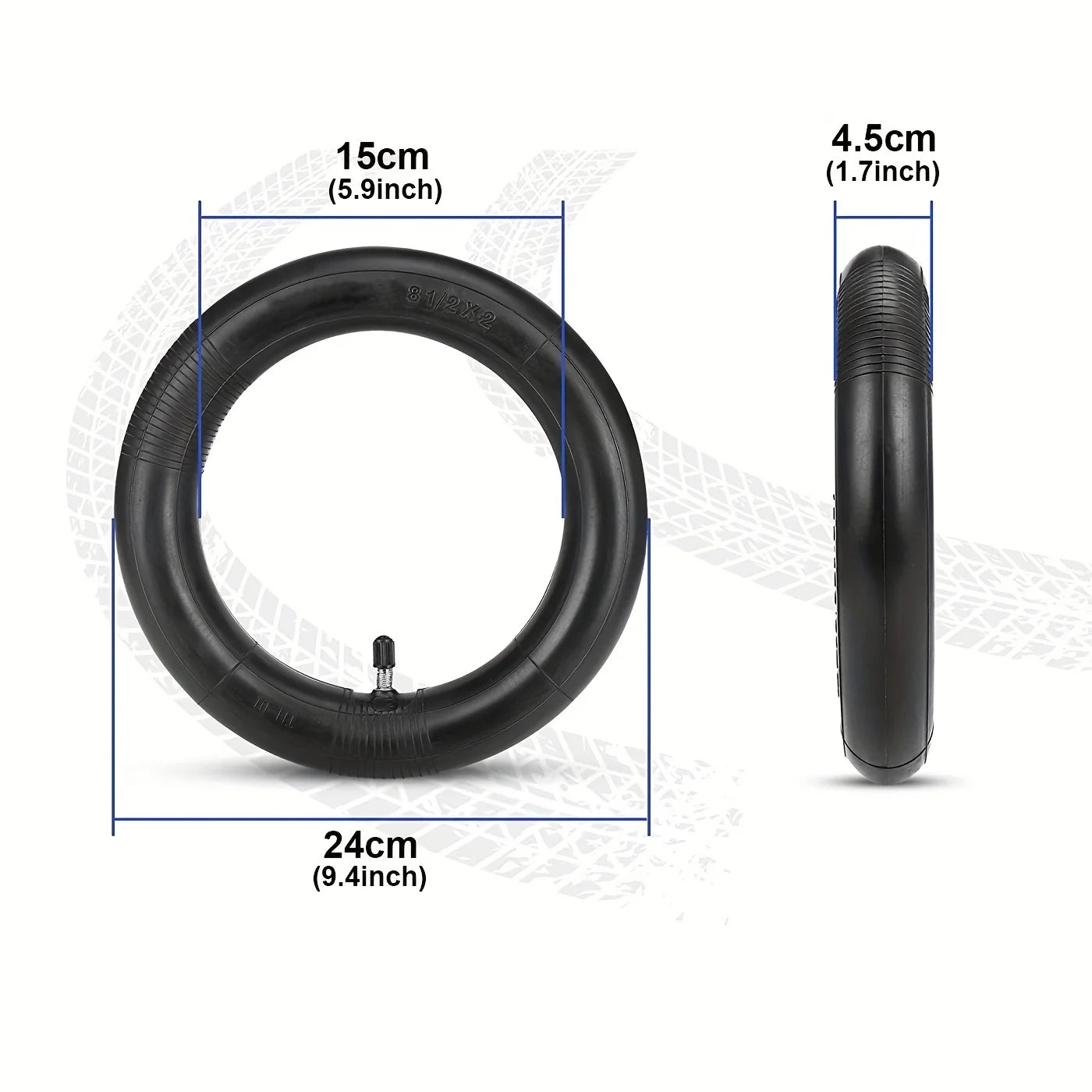 8,5-Zoll-Außenreifen und Schlauch für Xiaomi M365 Pro 2-Yabubest - Home & More