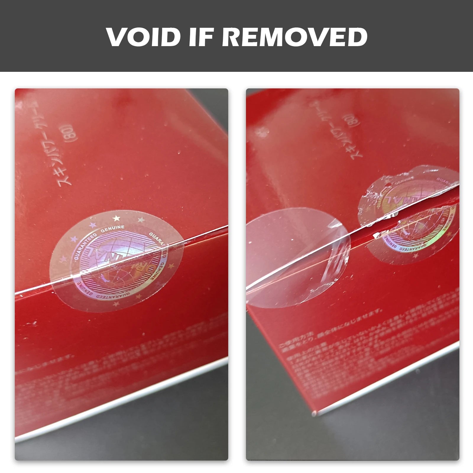 Runder manipulationssicherer Hologrammaufkleber mit Erd-Motiv