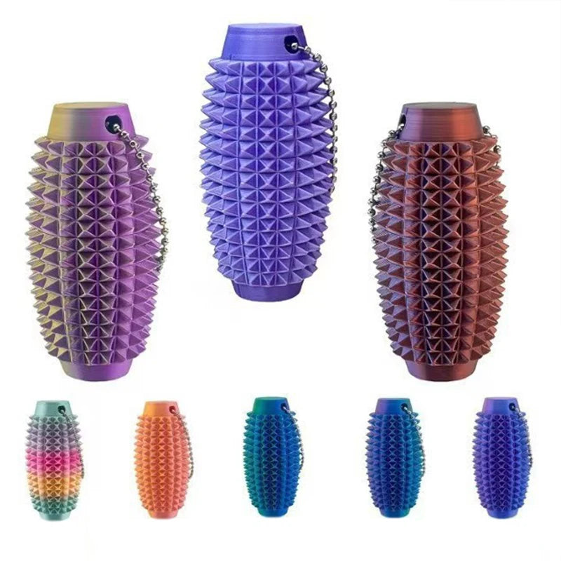 Massage Schlüsselanhänger aus Silikon Mini Stresslinderung Spielzeug-Yabubest - Home & More