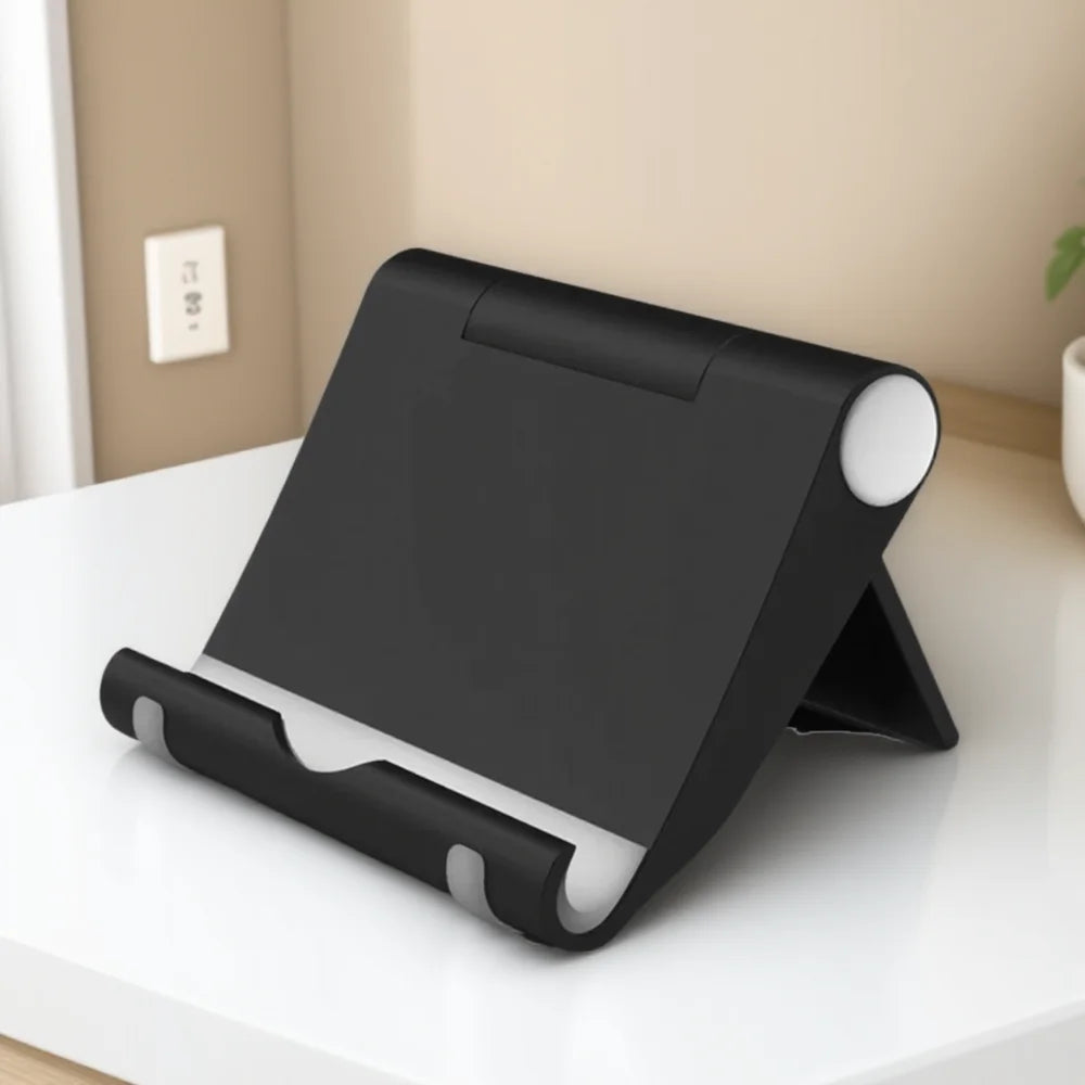 Faltbarer Universal Ständer für Telefone und Tablets am Schreibtisch