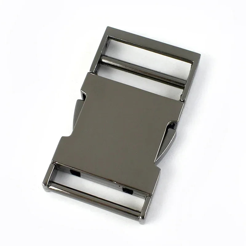 3er Set Metall Schnallen Verschluss 19 25 32 38mm für Rucksack Gürtel