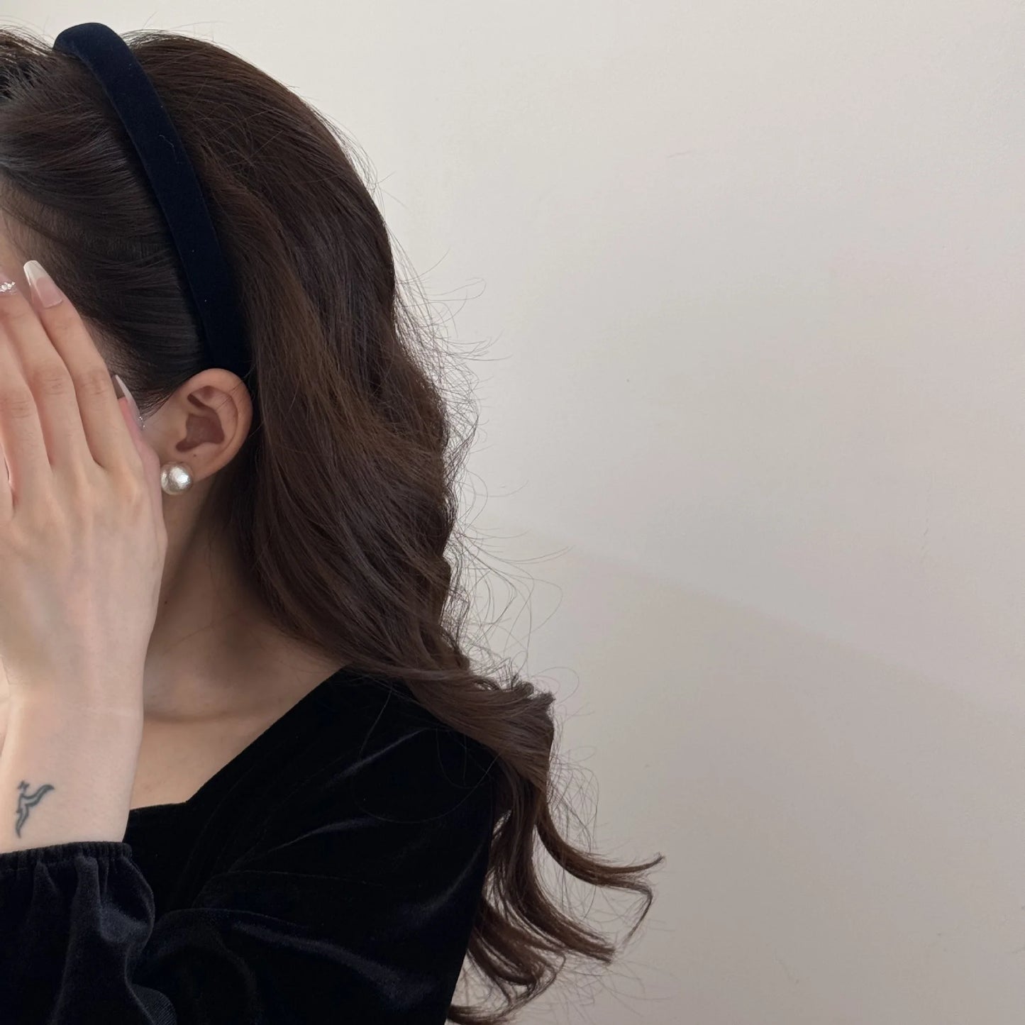 Elegante Damen Stirnbänder aus Samt mit rutschfester Passform-Yabubestshop