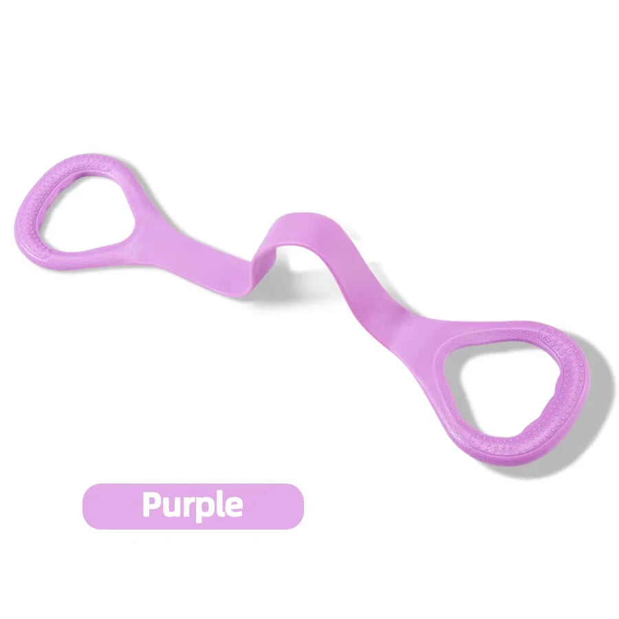 Fitness Widerstandsband für Arm Schulter Yoga Pilates Physiotherapie