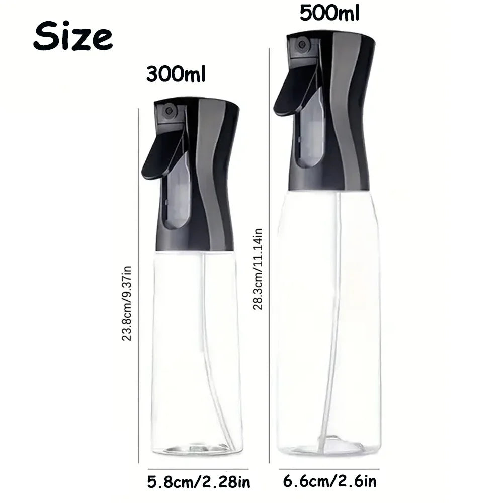 300ml 500ml Kunststoff Öl Sprayer Flasche Ölspender für Küche BBQ
