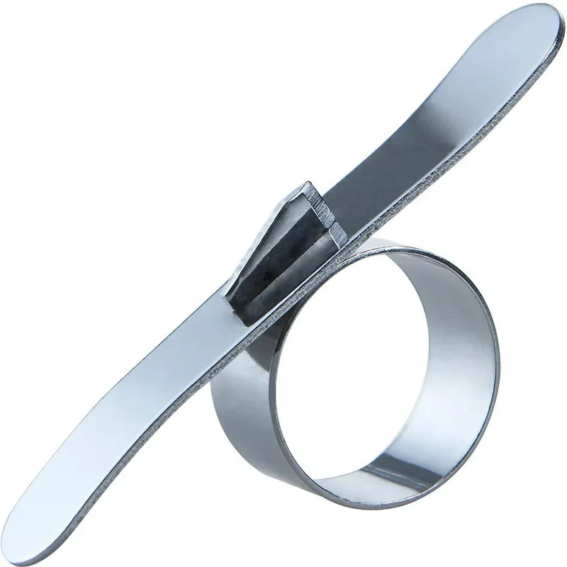 Hochwertiger Edelstahl Orangen-Schäler mit sicherem Griff für Haushalt