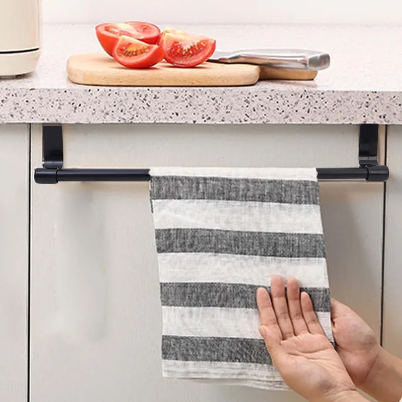 Edelstahl Tür Handtuchhalter für Küche Bad – Einzel oder 6er Set Aufhänger