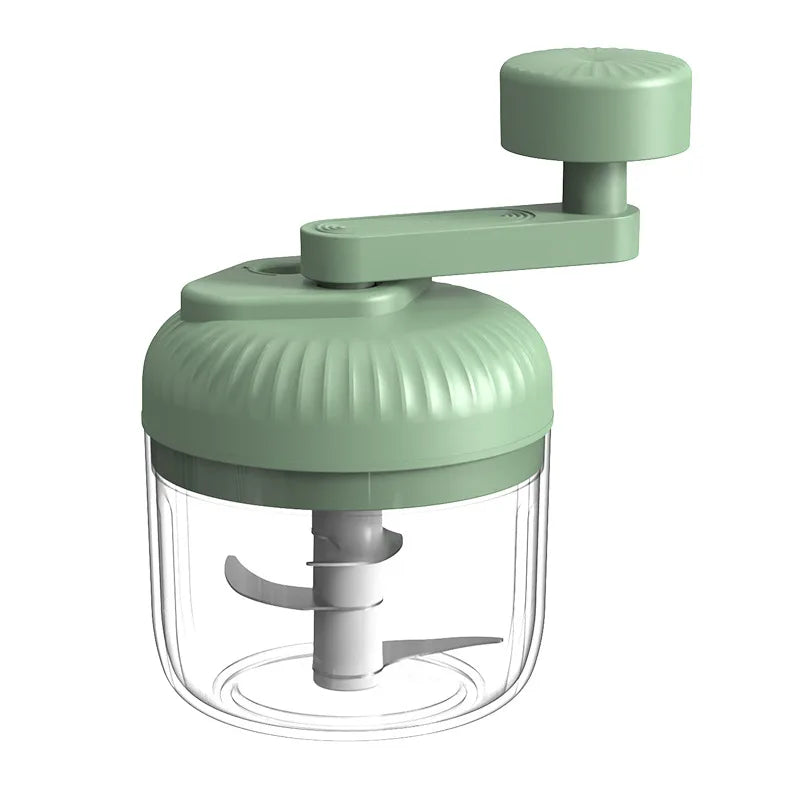 Mini kabelloser elektrischer Knoblauchstampfer mit automatischem Abzieher