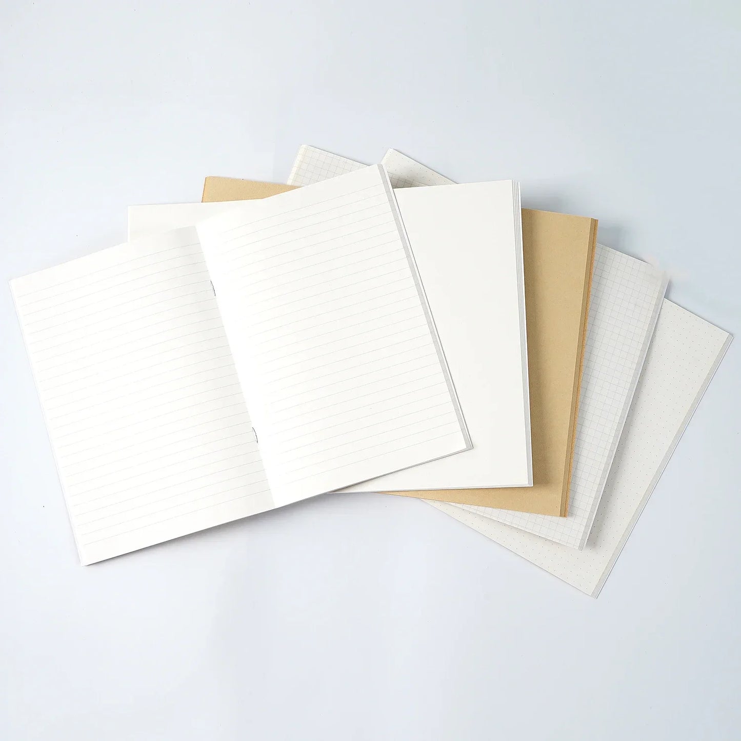 Nachfüll-Einsätze für Reisenden-Notizbücher 3er-Set – Ersatzkern