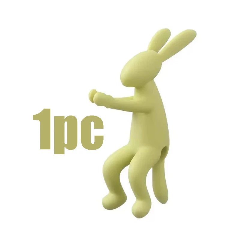 Kaninchenförmige Pflanzenstütze für einfache Vermehrung von Sprossen Vasenpflanzen