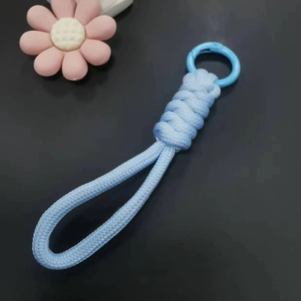 12 cm Paracord Schlüsselbund Handgelenk Gürtel Clip Überlebenswerkzeug