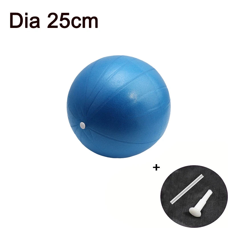 Yoga Ball 45 oder 25 cm für Fitness Pilates Balance Übung Training