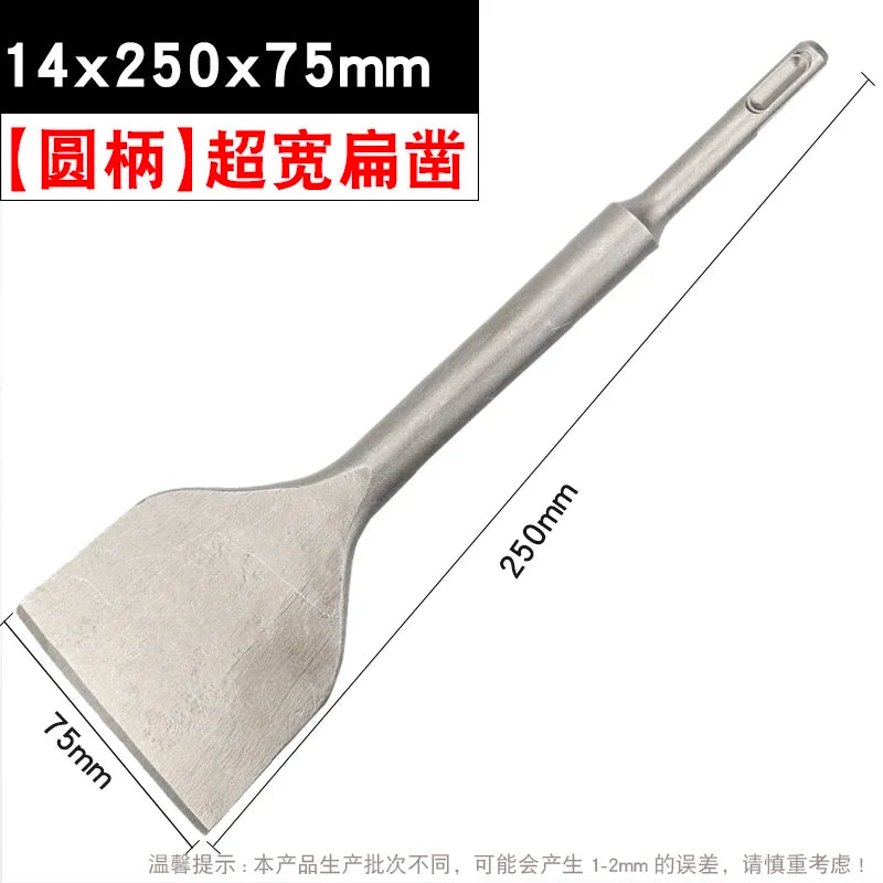 SDS PLUS Flachmeißel für Beton Wand mit breiter Spitze