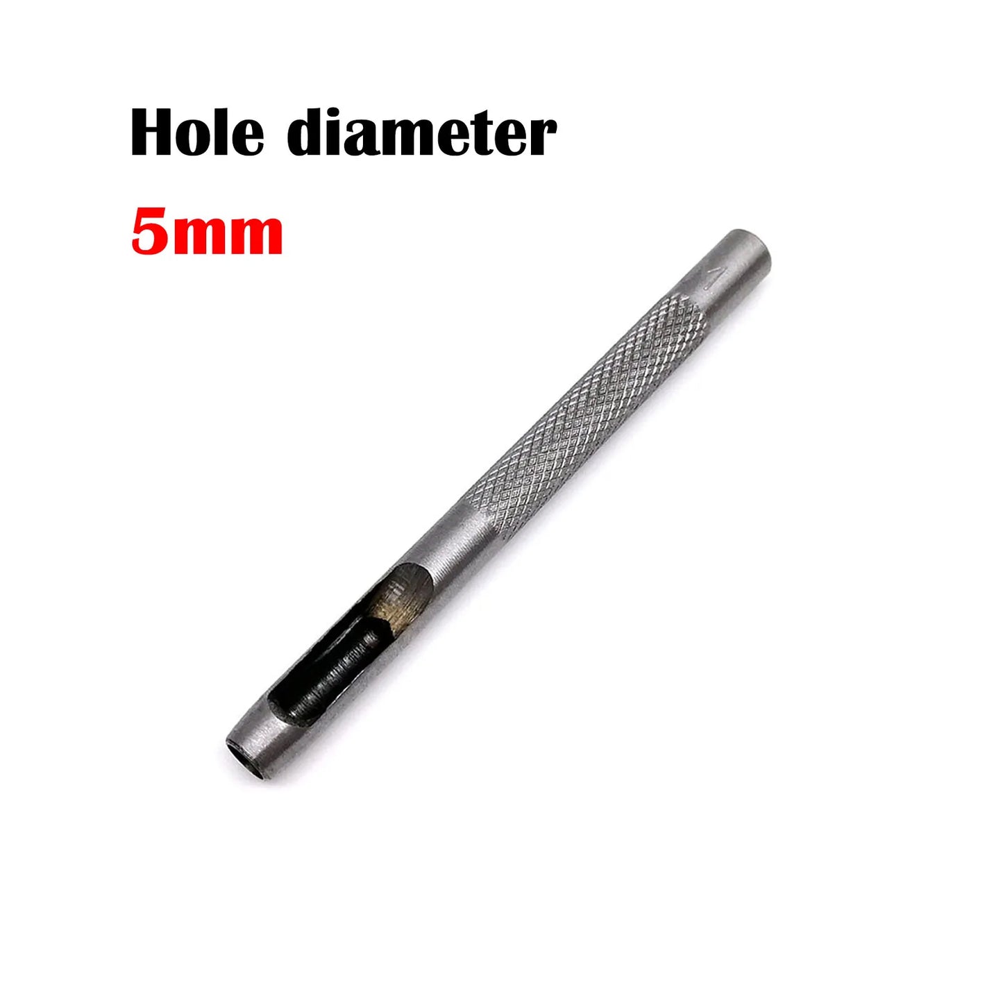 Vielseitiger runder Locher aus 45 Stahl für Lederhandwerk