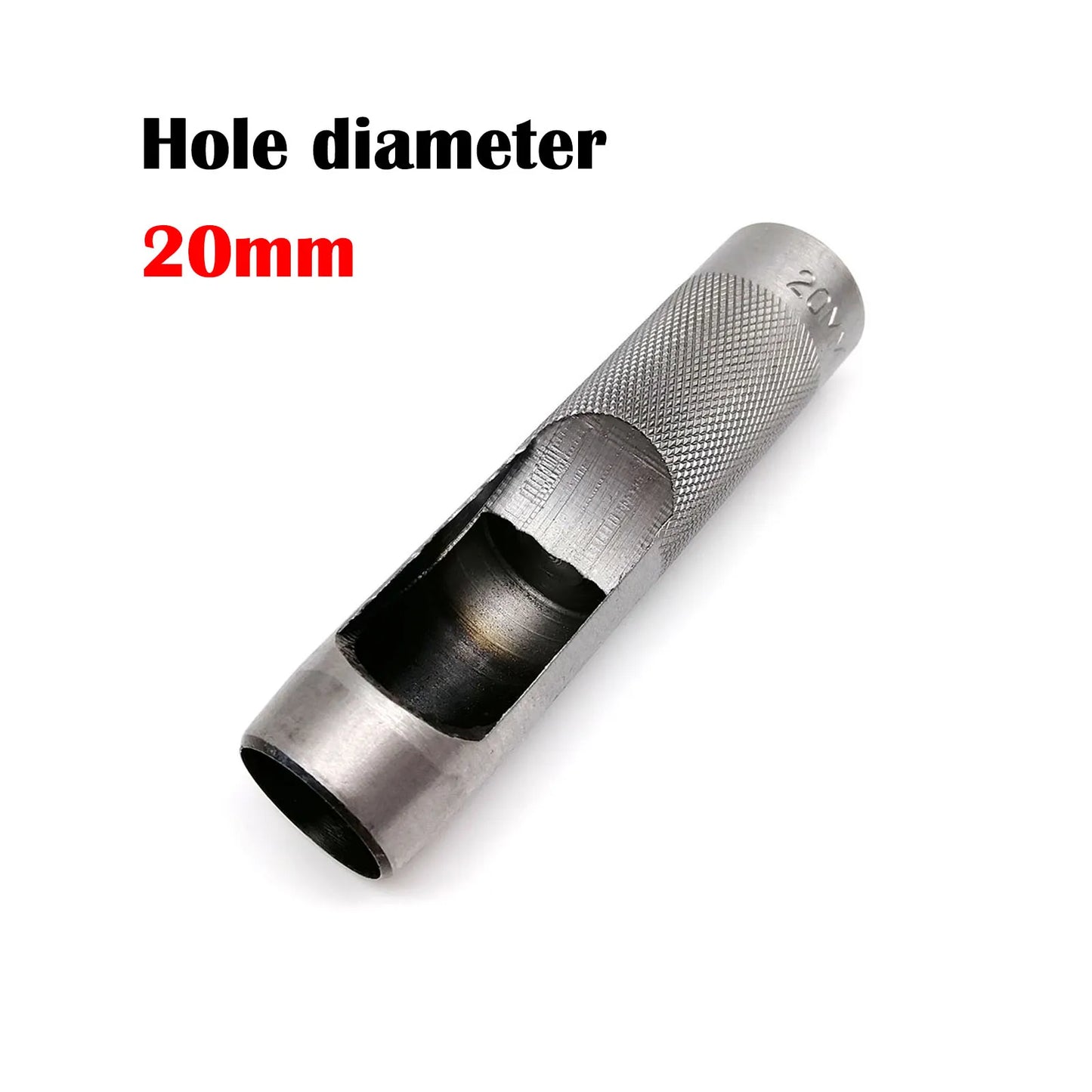 Vielseitiger runder Locher aus 45 Stahl für Lederhandwerk