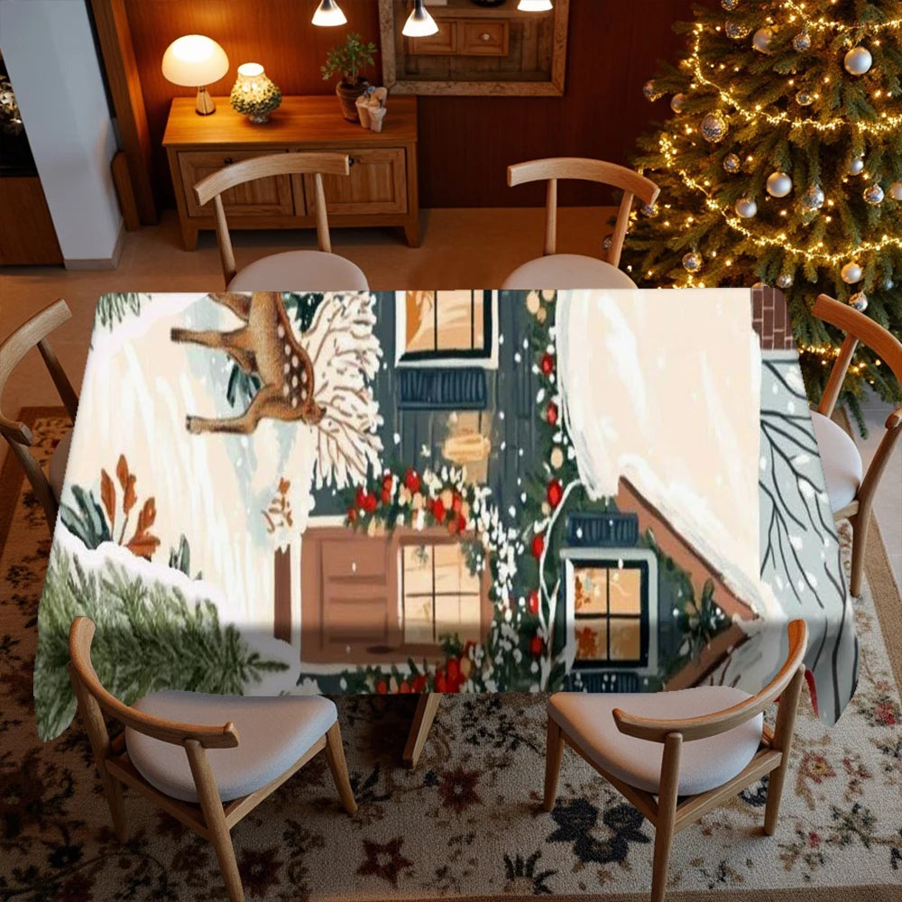 Stilvolle Rechteckige Tischdecke für Feste und den Alltag