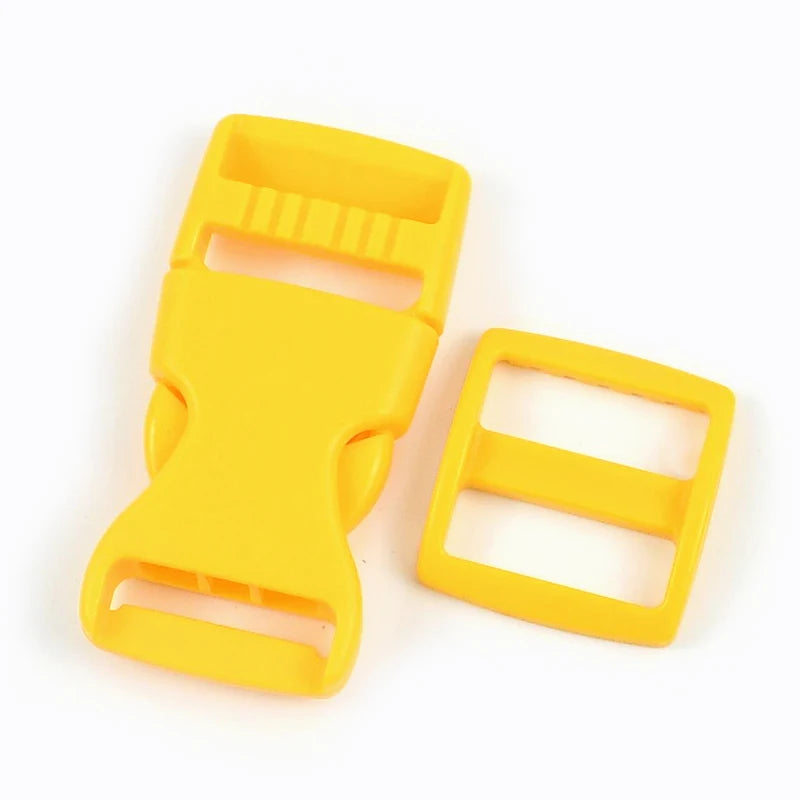 Vielseitige Kunststoff Schnallen & Karabinerhaken Sets – Größen wählbar