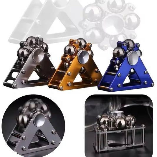 Handlicher Metall Fidget Spinner zur stressreduzierung für Erwachsene