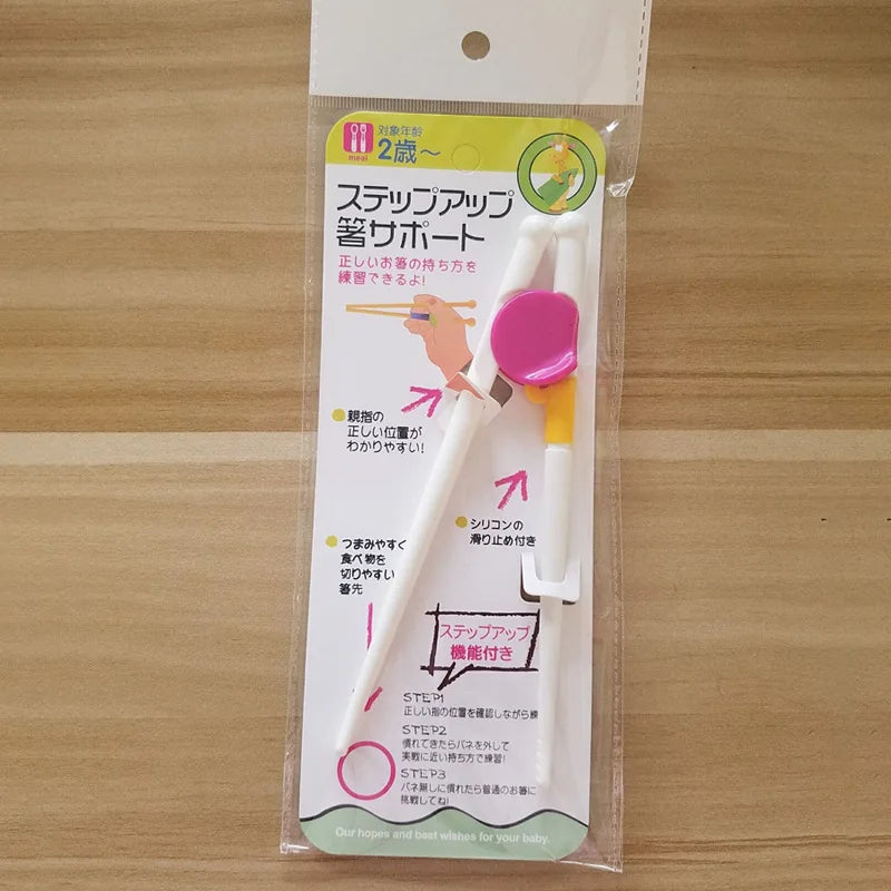 1 Paar Kinder Essstäbchen Lernstäbchen Ausbildung Geschenk umweltfreundlich