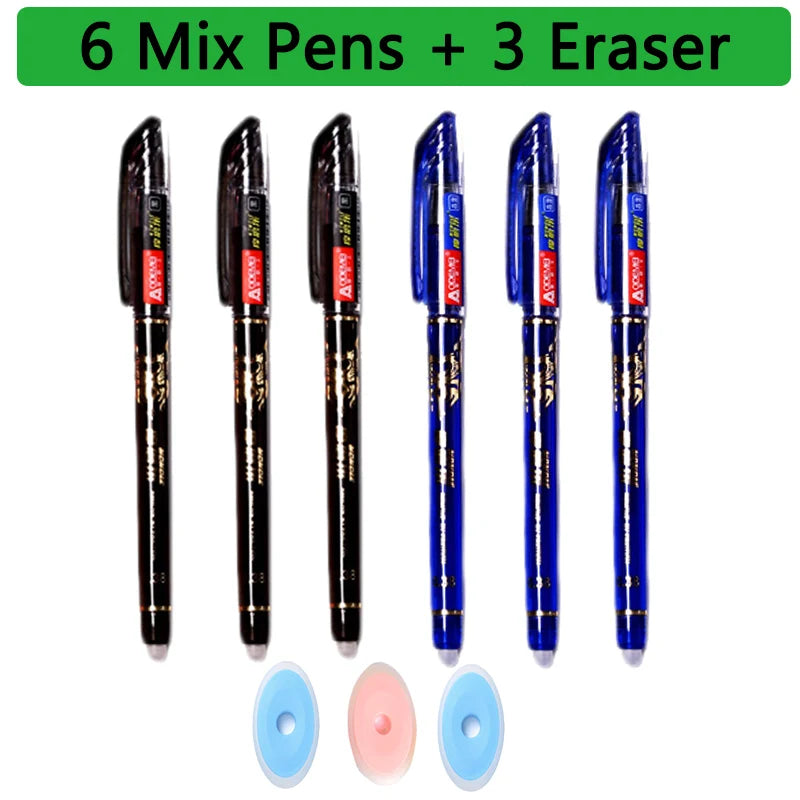 25-teiliges Kawaii Löschbares Gelstift-Set für Schule und Büro 15 cm