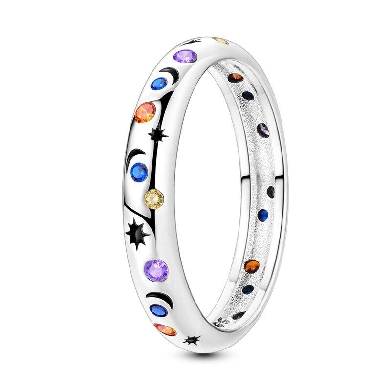 Funkelnder 925 Silber Ring mit Zirkon – Edle Designs für Frauen