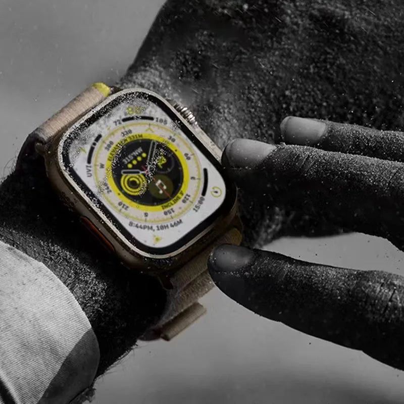 Nylon Trail-Loop Armband kompatibel für Smartwatches 38-49 mm Unisex