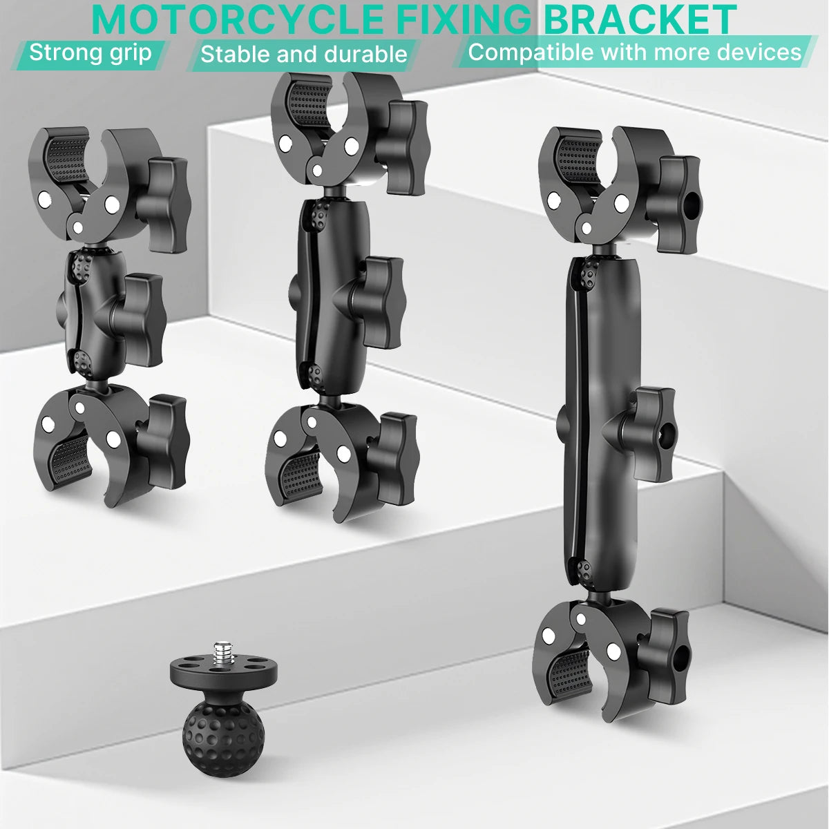 Vielseitiges Sport Kamera Zubehör Kit aus Aluminium