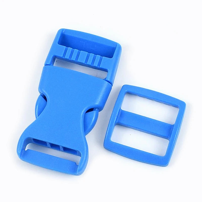 Vielseitige Kunststoff Schnallen & Karabinerhaken Sets – Größen wählbar