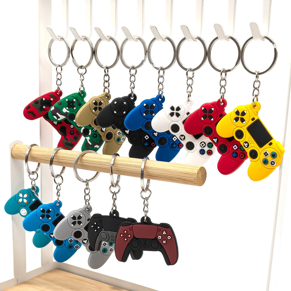 Cartoon Gamepad Schlüsselanhänger Spiel Controller Geschenk Kinder Party