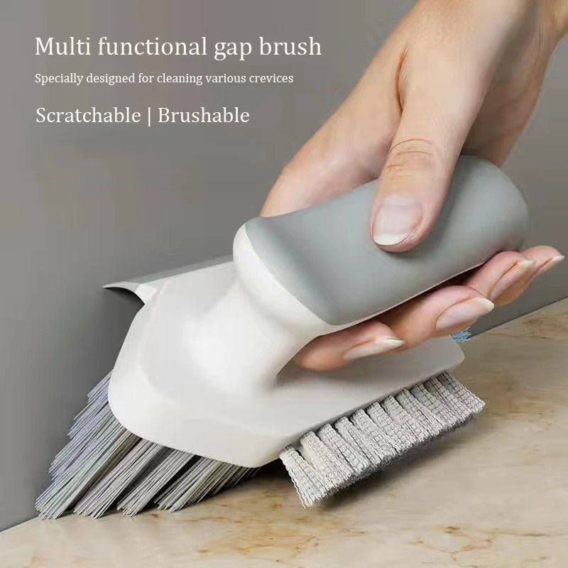 Reinigungsbürste Spaltbürste für Tiefenreinigung von Boden Fugen Bad Toilette