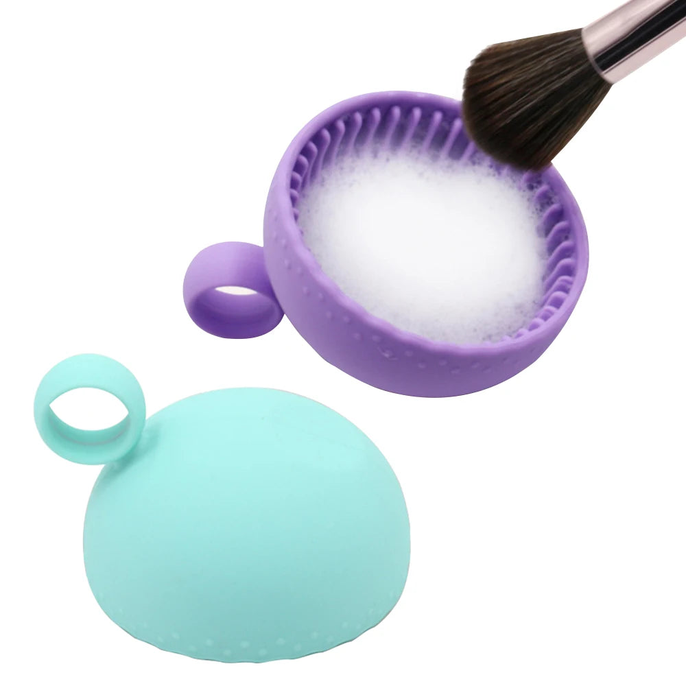 Silikon Make-Up Pinsel Reiniger Schüssel Wiederverwendbar Schnell Sauber