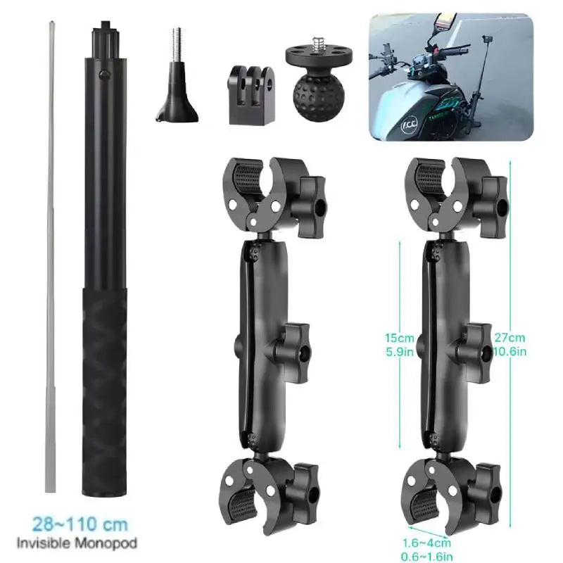 Vielseitiges Sport Kamera Zubehör Kit aus Aluminium