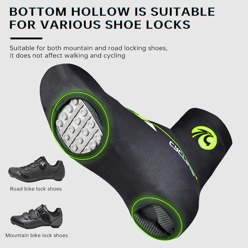 Winter Thermo Fleece Fahrrad Schuhüberzüge für Damen und Herren