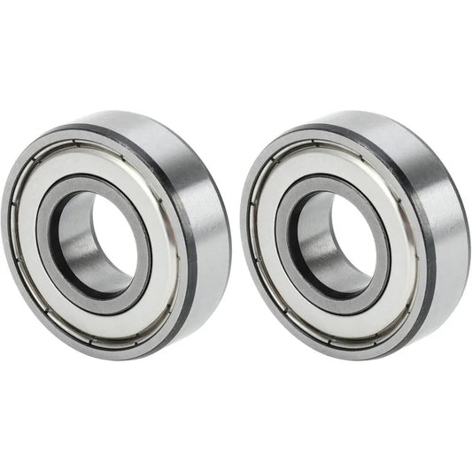 Rillenkugellager 6203ZZ 17 x 40 x 12 mm geschmierte Lager Silber