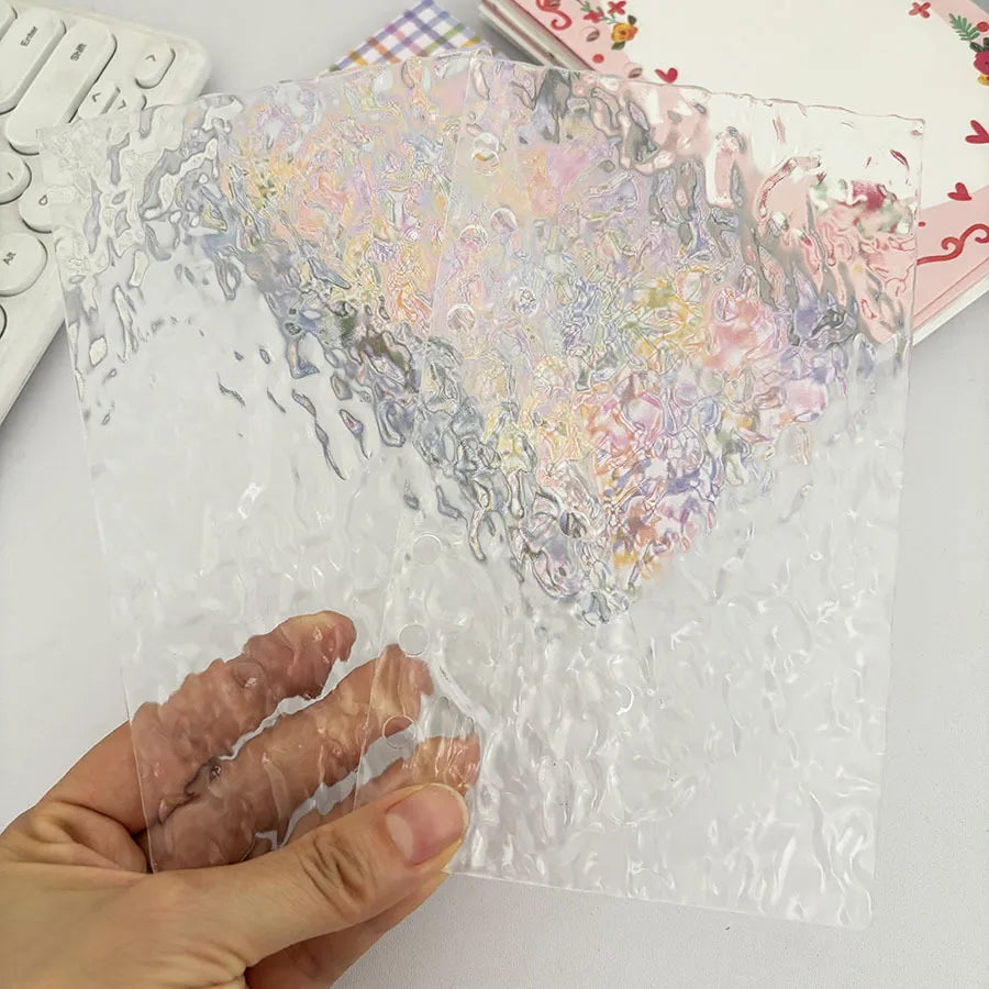 A6 Acryl Binder mit linierter Deckel für flexibles Journal und Planung