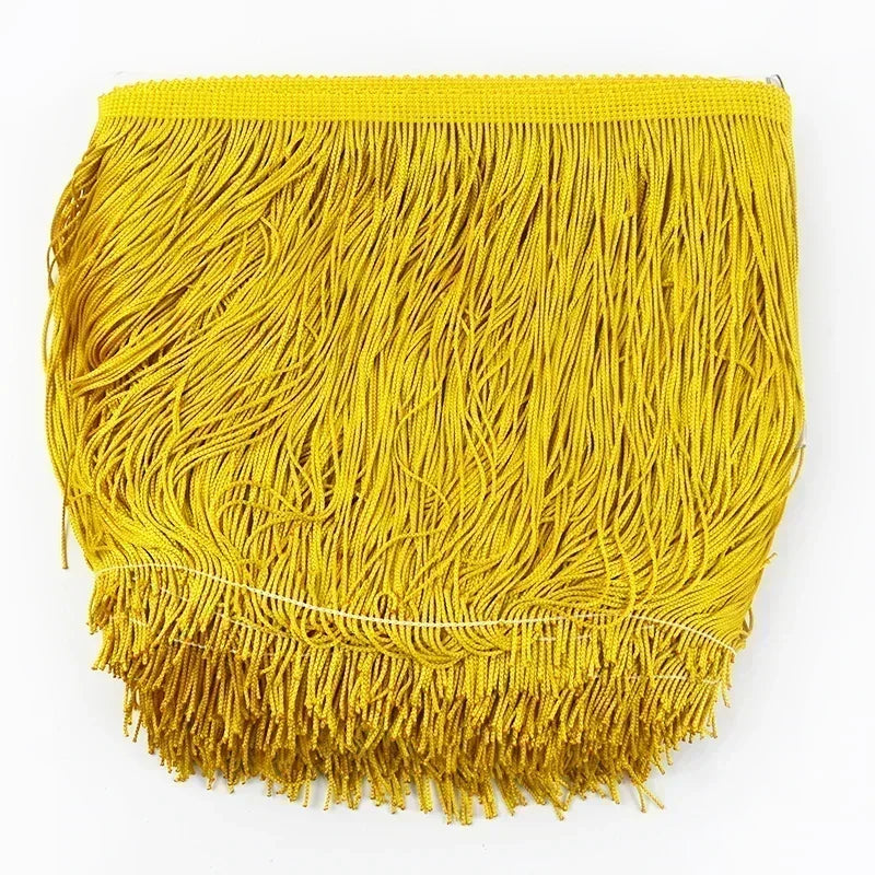 Dekorative Quastenfransen für Kleidung und Heimtextilien zum Nähen