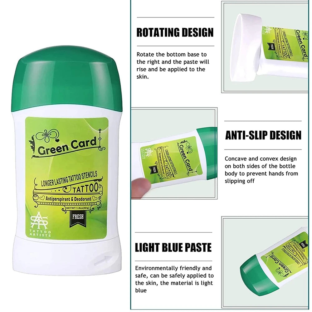 Effiziente Tattoo Transfer Paste für gestochen scharfe Schablonen