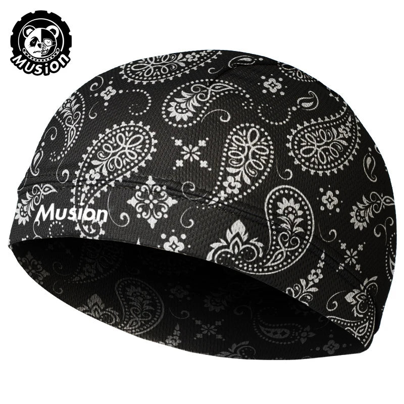 Schweißabsorbierende und hochelastische Motorradhelm Innenkappe