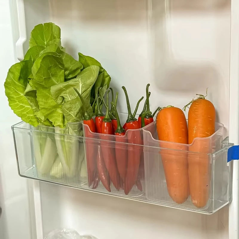 Kühlschrank Lagerungsbox für Lebensmittel Gemüse Obst Eier Organizer