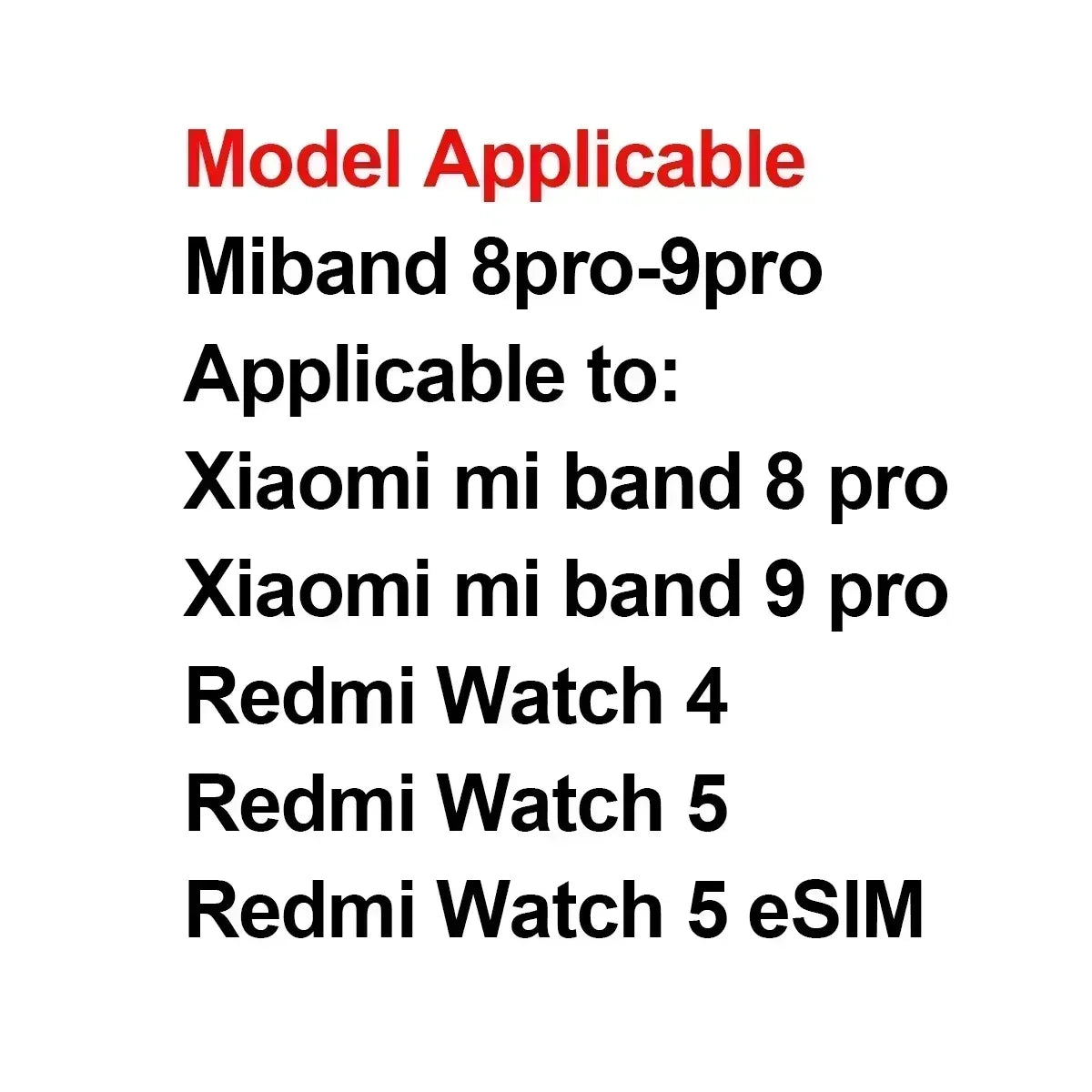 Elegantes Lederarmband kompatibel mit Xiaomi Smartwatches