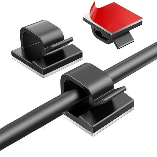 Kabel Organizer Clips mit starkem Kleber für ordentliche Kabelverwaltung