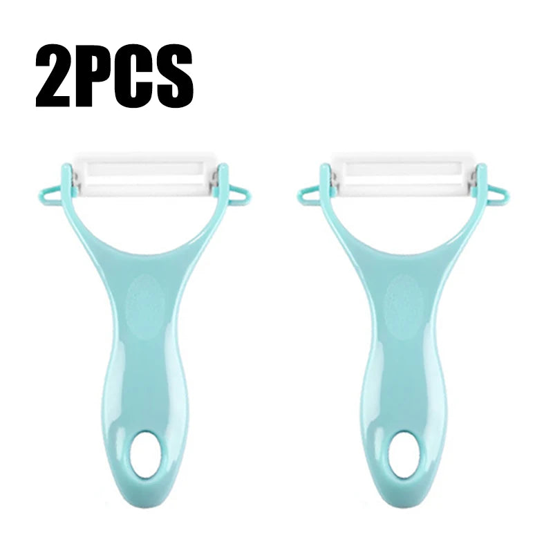 Keramik Obstschälmesser Multifunktionaler Gemüseschäler mit Hobel