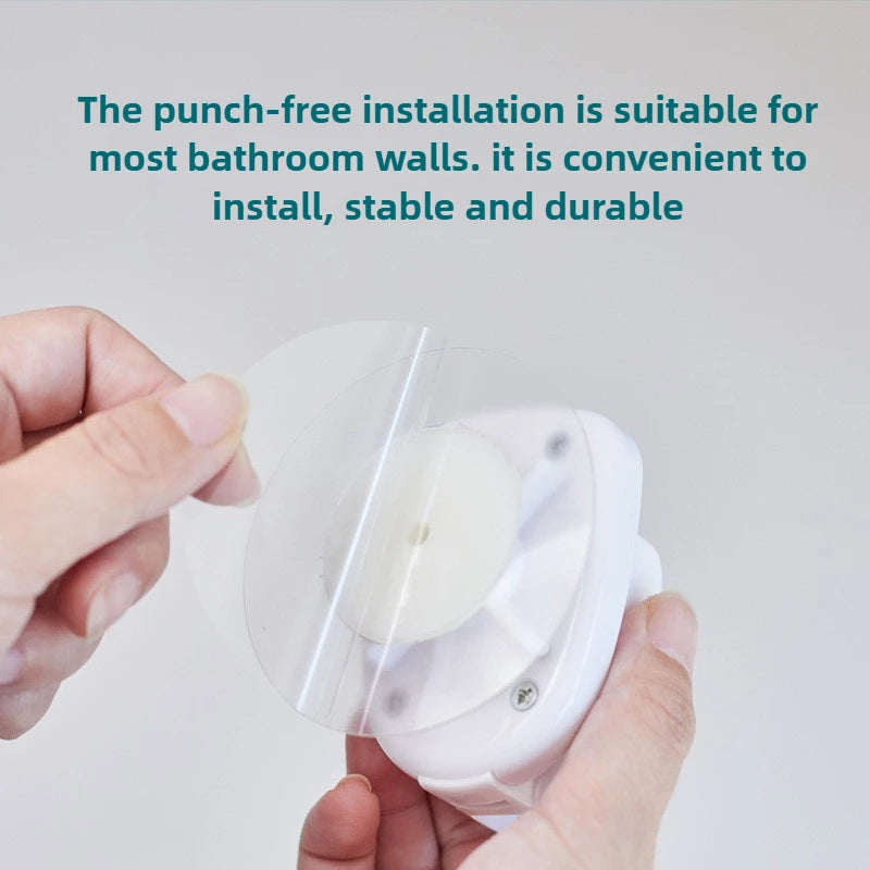 Einstellbare Duschkopf Halterung bohrfrei Teleskop Wandhalterung Bad