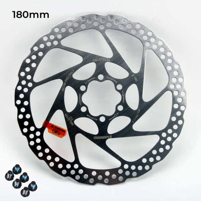 Fahrrad Bremsscheibe 6 Bolzen MTB Rennrad Rotor 160mm 180mm Edelstahl Kühlung