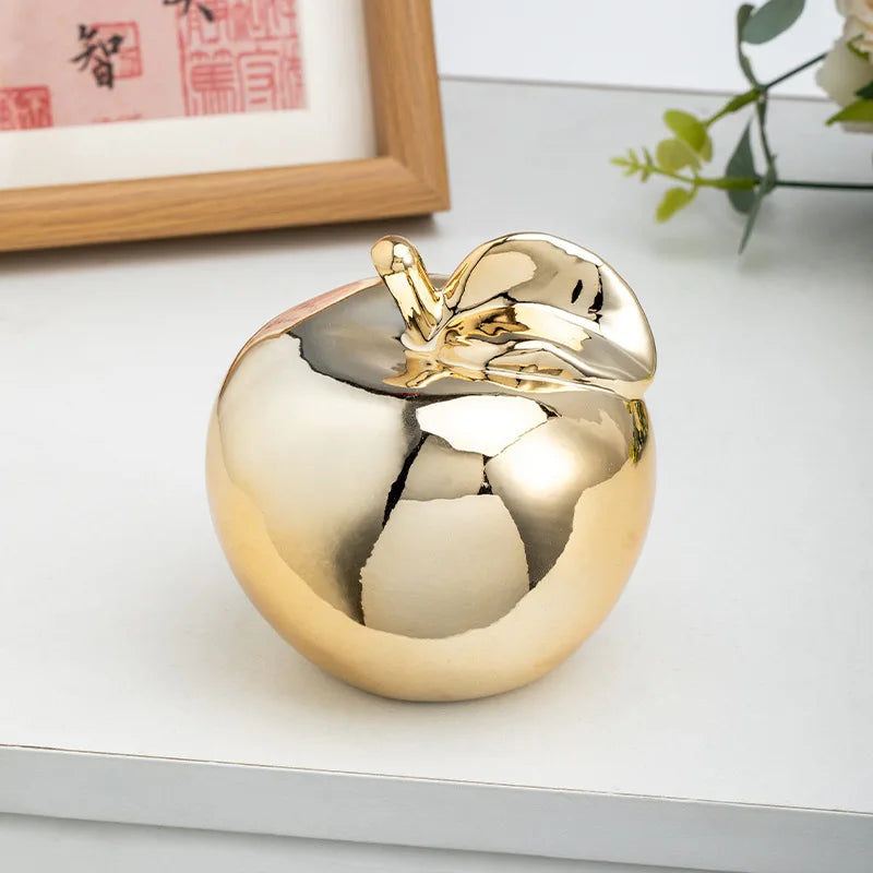 Modernes Keramik Apfeldekor für stilvolle Wohnraumgestaltung