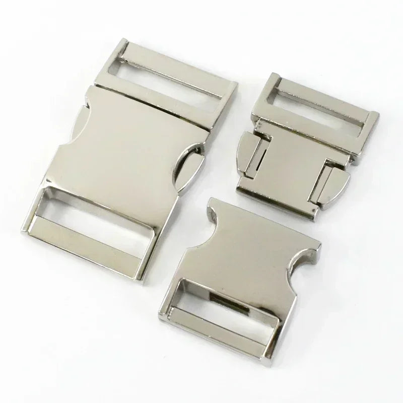Metall Schnellverschluss Schnallen 10-38mm Rucksack Gurtband DIY 2 Stk.