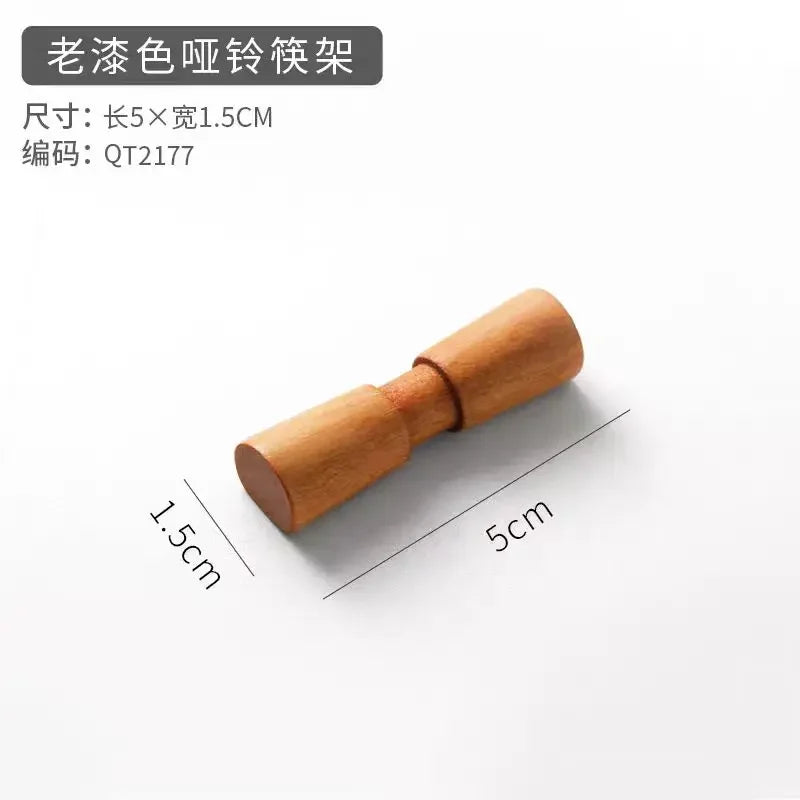 Holz Essstäbchen Halter Löffelablage für Asiatische Küche